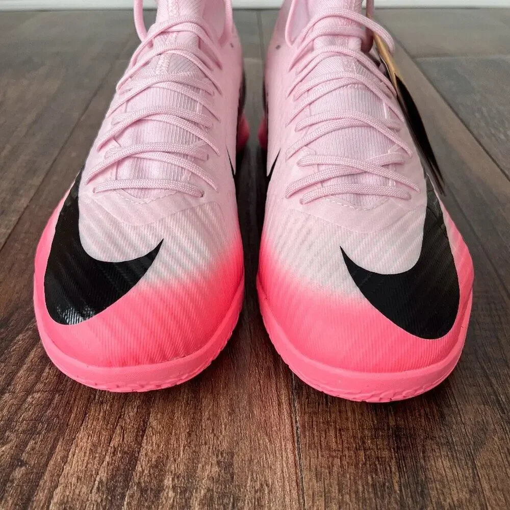Nike Zoom Superfly 9 Academy IC Indoor Soccer Shoes DJ5627-601 Size 11.5 Pink